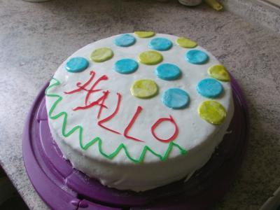 Bild zu Meine erste geglückte Fondant-Torte - Baby Forum - Allgemeine Themen