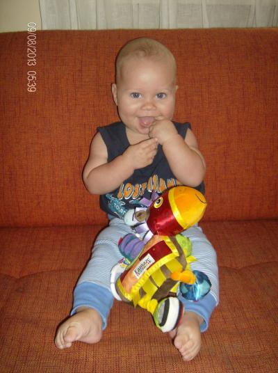 Bild zu Muss euch was zeigen mein kleiner setzt sich schon auf - Baby Forum - Allgemeine Themen