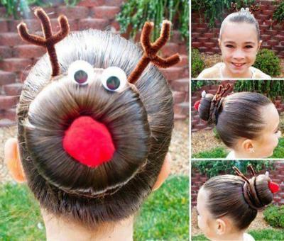 Bild zu Meine Weihnachtsfrisur.... - Baby Forum - Allgemeine Themen