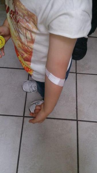 Bild zu Ganz tapfer beim Blut abnehmen - Baby Forum - Allgemeine Themen