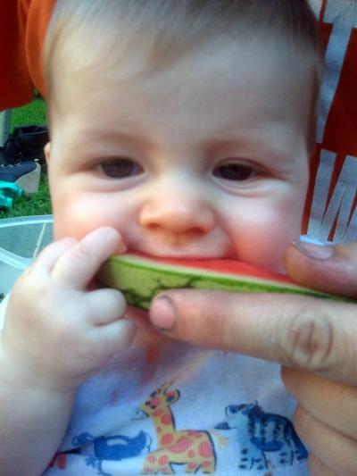 Bild zu Babys und Melonen :D - Baby Forum - Allgemeine Themen
