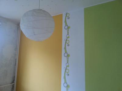 Bild zu die erste wand ist fertig - Baby Forum - Allgemeine Themen