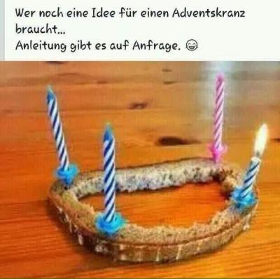 Bild zu Für diejenigen, die spät dran sind, für ihren Adventskranz - Baby Forum - Allgemeine Themen