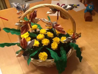 Bild zu Mein Blumenkorb ist fertig und frage dazu - Baby Forum - Allgemeine Themen