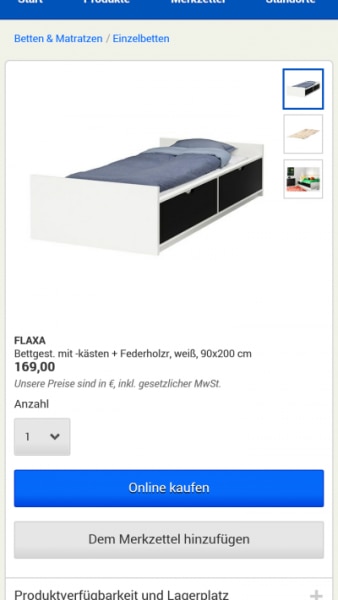 Bild zu Ikea Flaxa Bett - Baby Forum - Allgemeine Themen