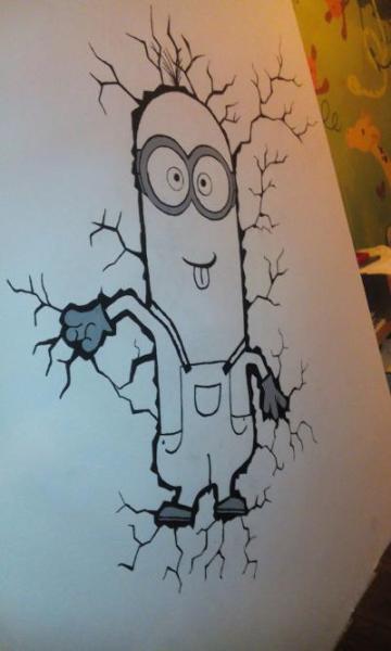 Bild zu haben wir für. sohn an die wand gemalt - Baby Forum - Allgemeine Themen