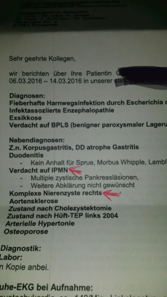 Bild zu Ich bräuchte mal jetzt jemanden der den Arztbrief lesen kann - Baby Forum - Allgemeine Themen