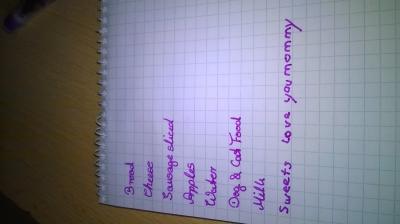 Bild zu Mutti69 Einkaufsliste Foto - Baby Forum - Allgemeine Themen