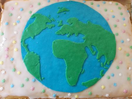 Bild zu Mein Weltkugel-Kuchen - Baby Forum - Allgemeine Themen