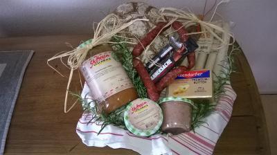 Bild zu "Fresskorb" zum Geburtstag für meinen Papi:-) - Baby Forum - Allgemeine Themen