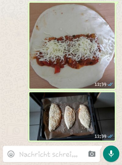 Bild zu Meine erste Calzone - Baby Forum - Allgemeine Themen