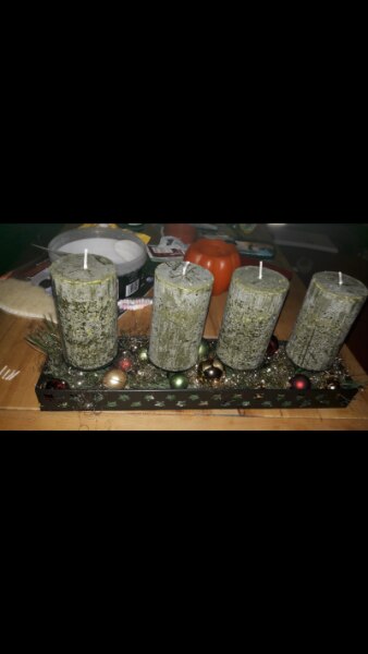Bild zu Mein neuer "Adventskranz" - Baby Forum - Allgemeine Themen