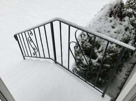 Bild zu Mal ein anderer Blickwinkel: vom über den Teich… Schule fällt aus wegen Schnee… - Baby Forum - Allgemeine Themen