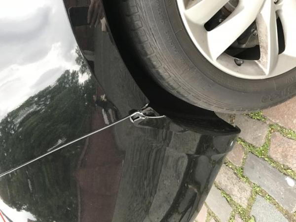 Bild zu Fahrerflucht... gefrustet... Auto beschädigt:( - Baby Forum - Allgemeine Themen