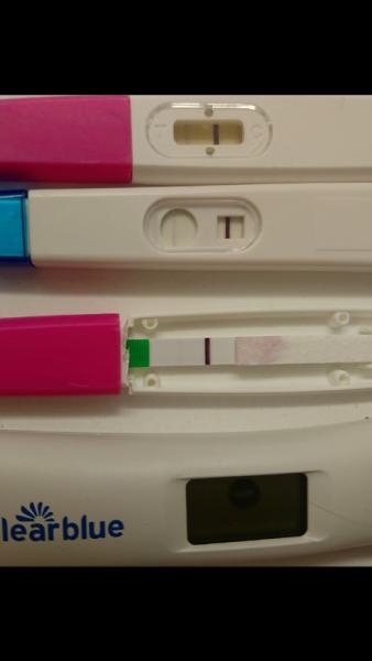 Bild zu Clearblue digi neg, 10er positiv, hcg letzte zwei Tage nicht gestiegen - Baby Forum - Allgemeine Themen