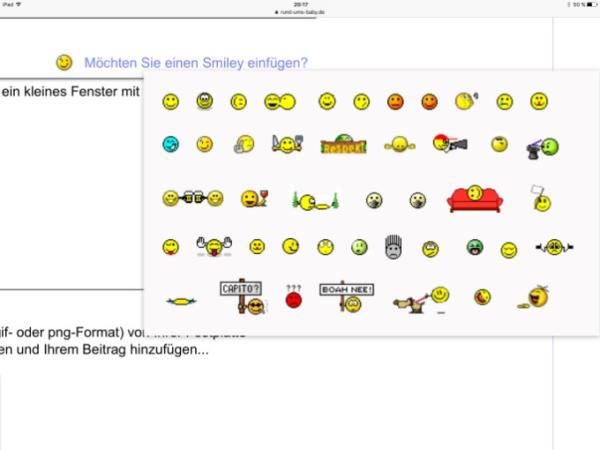 Bild zu Smileys - Baby Forum - Allgemeine Themen