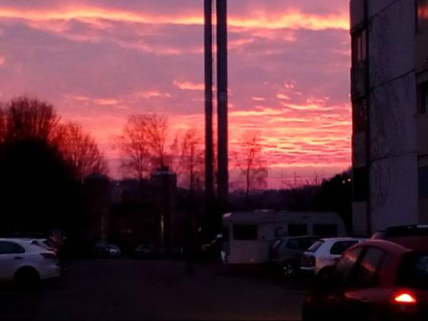 Bild zu Der Himmel heute Morgen um 7.00 Uhr - Baby Forum - Allgemeine Themen