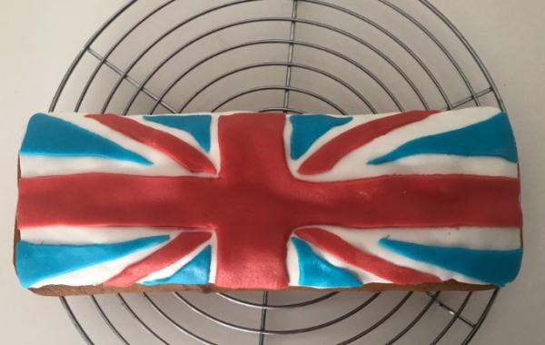Bild zu Ergebnis englische Flagge auf Kuchen und Frage zu Fondant: - Baby Forum - Allgemeine Themen