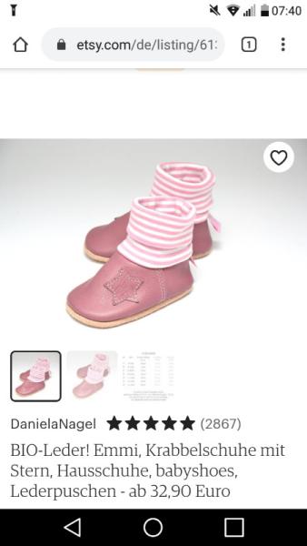 Bild zu Lederpuschen - wie ist das denn - Baby Forum - Allgemeine Themen