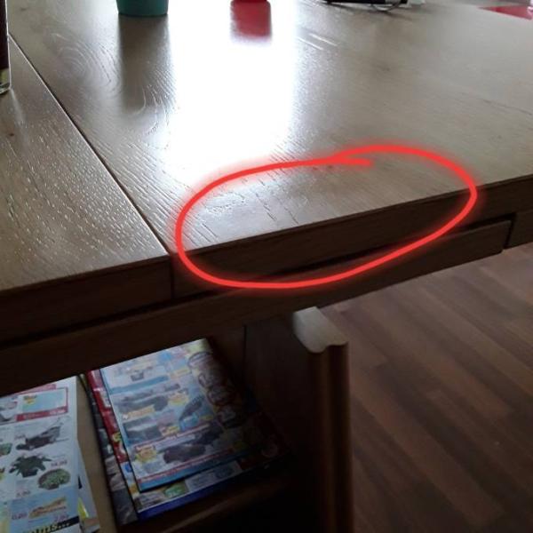Bild zu Tischkante abgenutzt? Hat jemand eine Lösung? - Baby Forum - Allgemeine Themen
