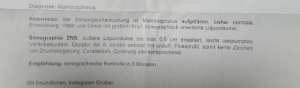Bild zu Äußere liquorräume erweitert - Baby Forum - Allgemeine Themen
