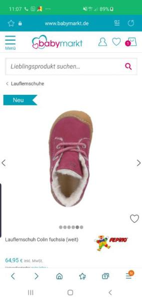 Bild zu Tipps Lauflernwinterschuh - Baby Forum - Allgemeine Themen