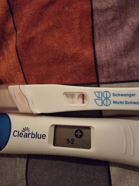 Bild zu Positiv clearblue 1-2 ! Bei ES+21 - Baby Forum - Allgemeine Themen