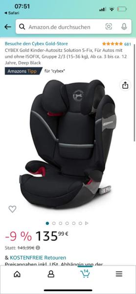 Bild zu Autositz - Baby Forum - Allgemeine Themen