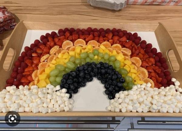 Bild zu Regenbogen-Obstteller - Baby Forum - Allgemeine Themen