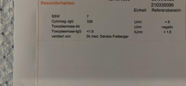 Bild zu Toxoplasmosis - Baby Forum - Allgemeine Themen
