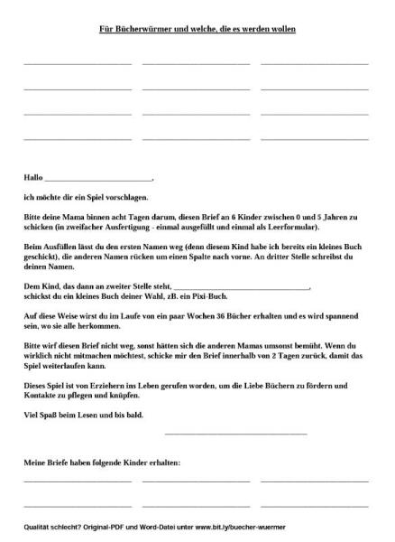 Bild zu Lesefreunde gesucht - Baby Forum - Allgemeine Themen