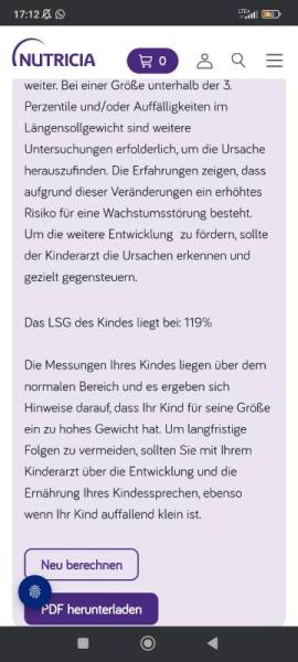 Bild zu Größe unter der 3. Perzentile - Baby Forum - Allgemeine Themen