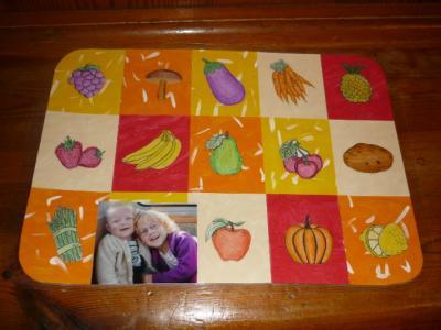 Bild zu Hatte ja mal nach Tischsets gefragt zum basteln. - Spielen und Basteln mit Kindern