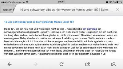 Bild zu Schwanger mit 16 - Schwanger unter 20 - Forum für junge Schwangere und Eltern