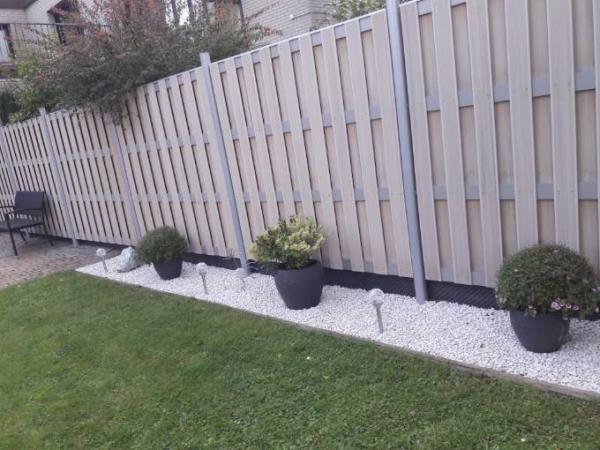Bild zu Vorher-Nachher Sichtschutzzaun - Garten Forum
