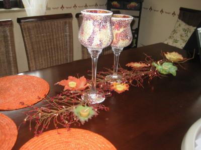 Bild zu Herbstdeko Esszimmertisch - Einrichten und Deko