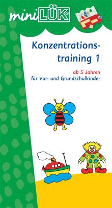 Bild zu LÜK-Heft - Konzentrationstraining 1 - ab 5 Jahren - - Vorschule Forum