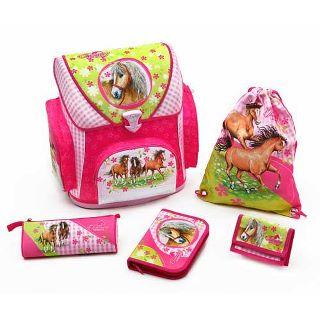 Bild zu charming horses schulranzenset abzugeben - Vorschule Forum