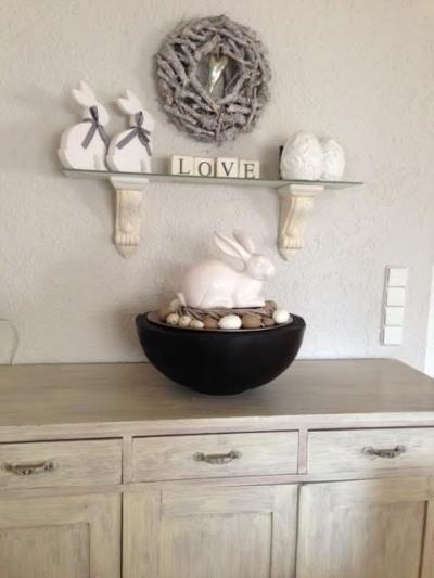 Bild zu Meine Osterdeko ist auch fertig... *Froi* - Ostern