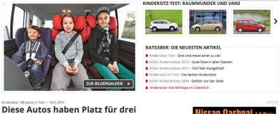 Bild zu Autos, in die 3 Kindersitze passen - Drei und mehr - Elternforum