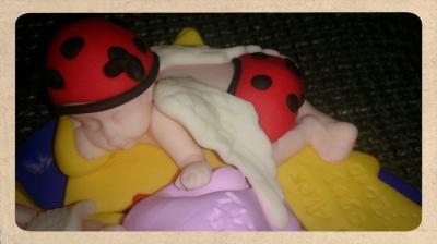 Bild zu Happy Birthday nachträglich mein kleiner Marienkäferchen - Kleine Engel
