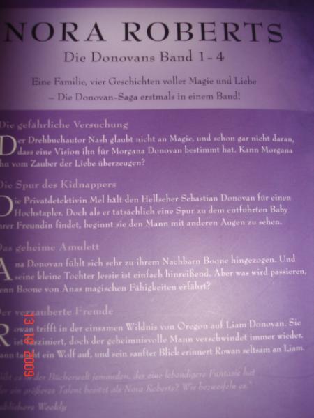 Bild zu Biete: Nora Roberts: Die Donovan Saga NEU - Bücherforum