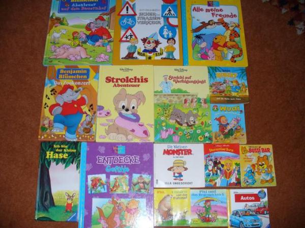 Bild zu 8 Bücher und 8 Pixis im Paket abzugeben - Bücherforum