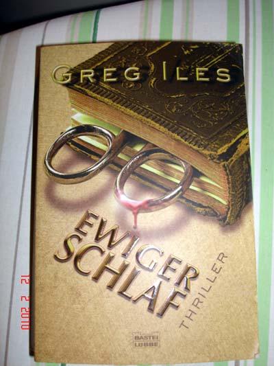 Bild zu Biete: greg iles: ewiger schlaf - Bücherforum