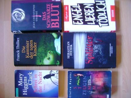 Bild zu Biete: Krimis, Thriller und vieles mehr - Bücherforum