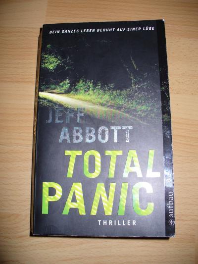 Bild zu BIETE: "Total Panic" v.Jeff Abbott, Thriller - Bücherforum