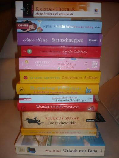 Bild zu Bücher v. S. Fröhlich, K. Gier; David Safier, A. Hertz, S. Kinsella, Droa Heldt - Bücherforum