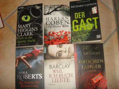 Bild zu biete viele tolle thriller: harlan coben, lynwood barclay uvm. - Bücherforum