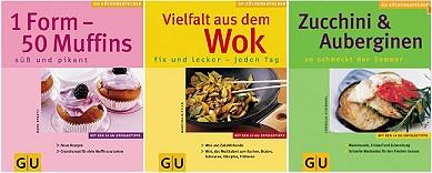 Bild zu 3 x GU Küchenratgeber (Wok, Muffins, Zucchini) - Bücherforum