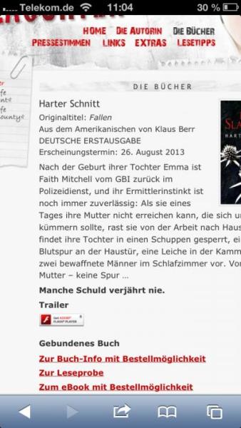 Bild zu Am 28. August erscheint der neue Karin slaughter... - Bücherforum